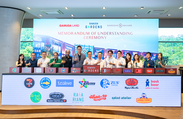 Gamuda Gardens Announces Exciting New Retail Partners  for Upcoming Commercial Development