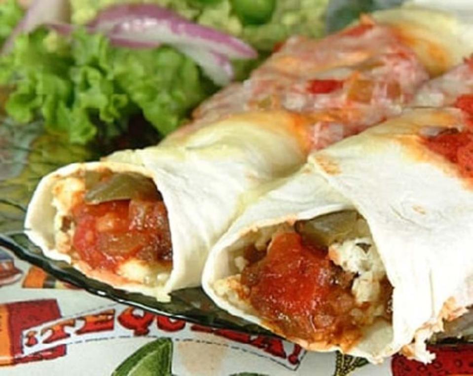 <p>Mexican Manicotti</p>