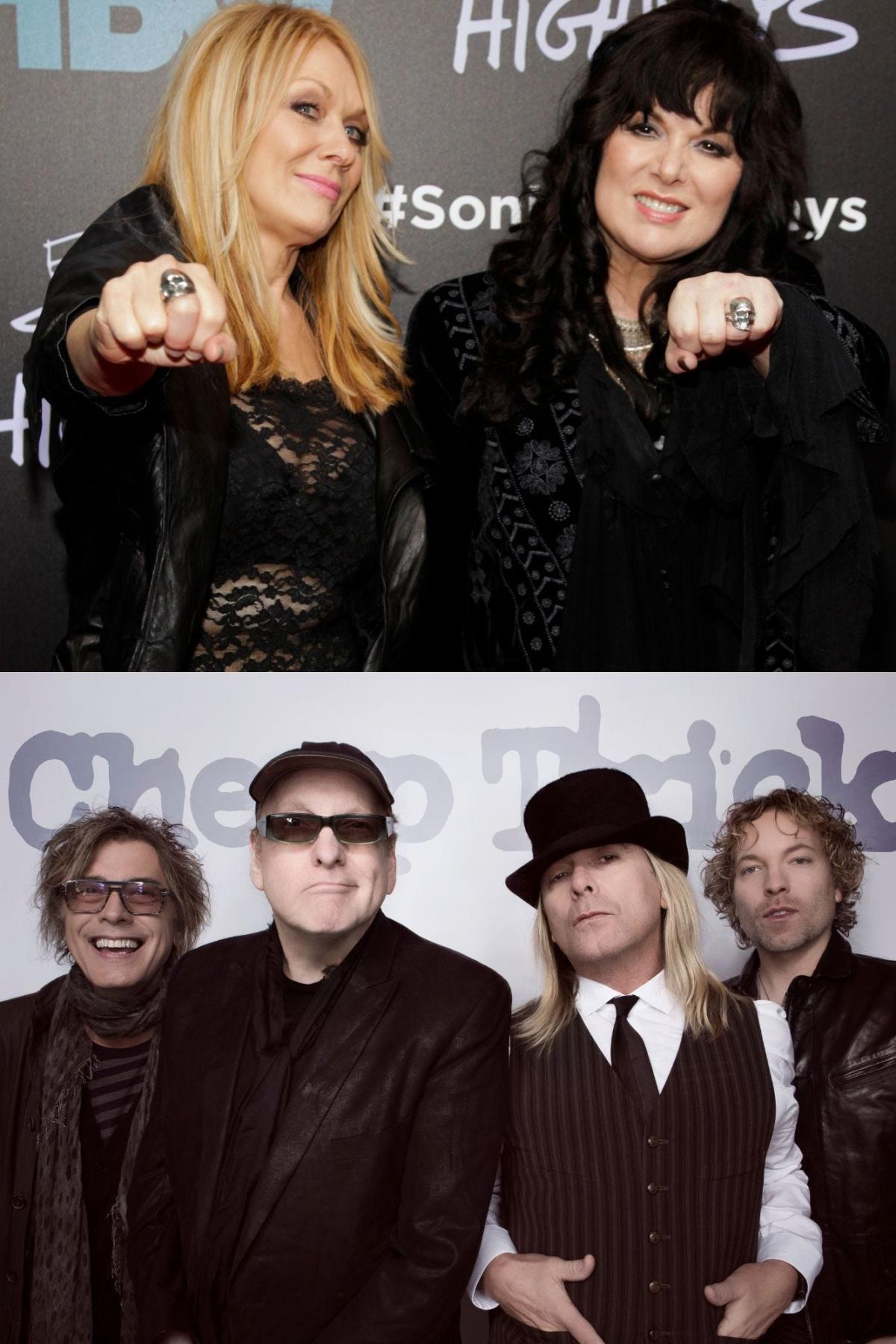 Heart and Cheap Trick team up for Royal Flush concert tour 'Can't wait