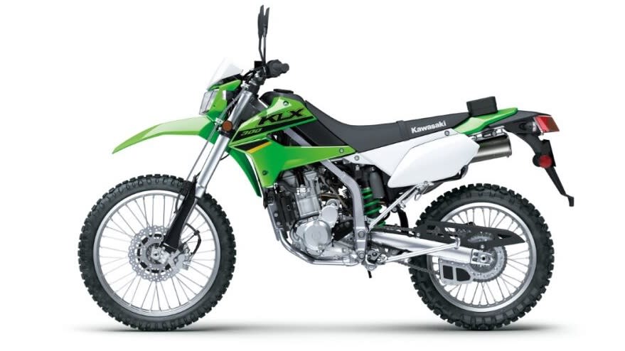 La Kawasaki KLX fue un ícono de los '90.