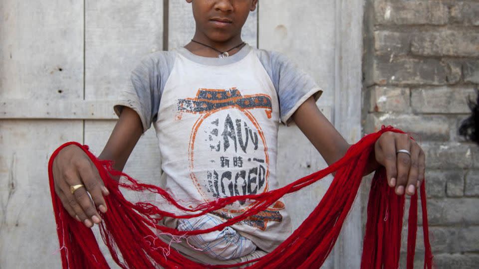 Photographer Lisa Kristine says witnessing child labor can be heart-wrenching. - Lisa Kristine