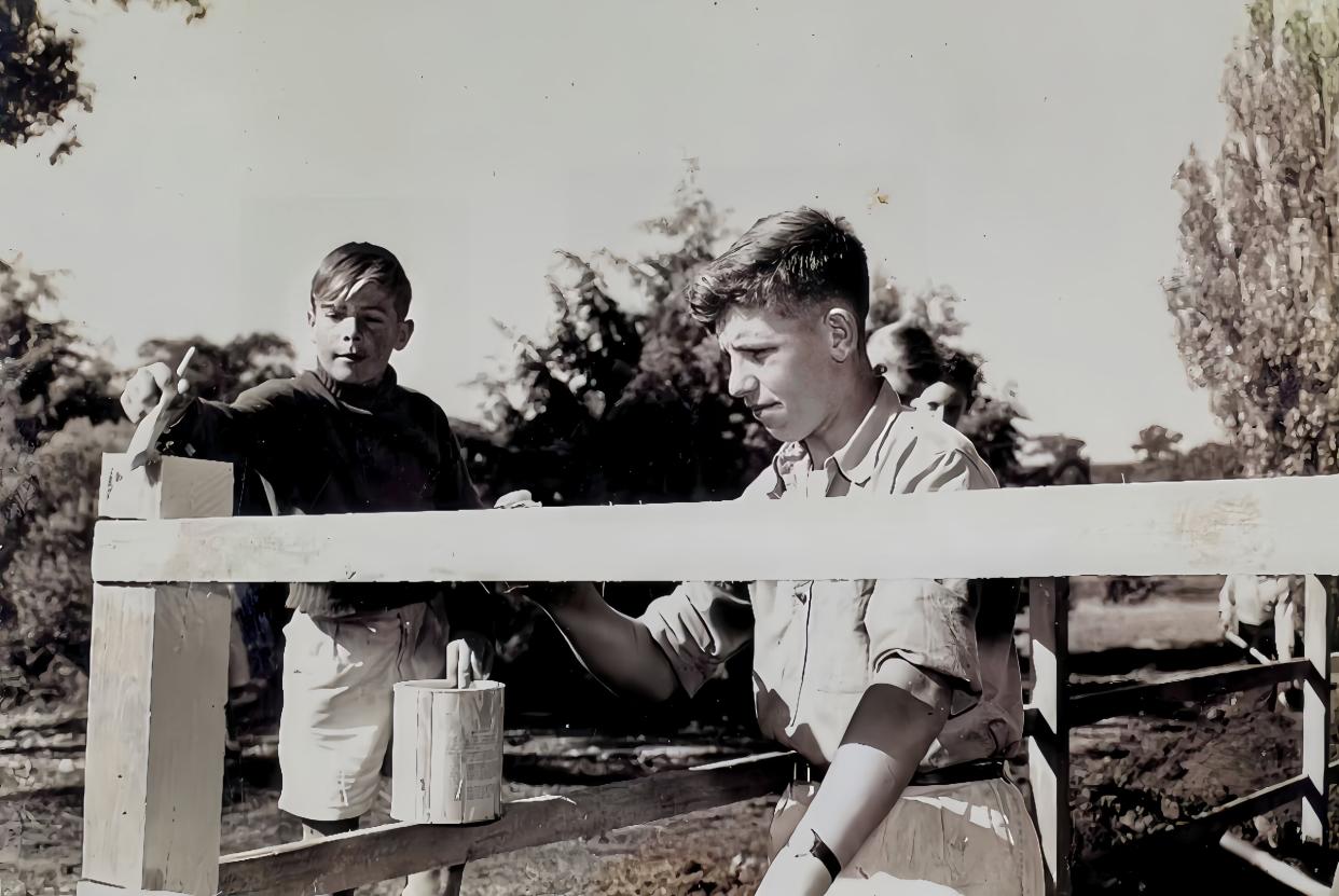 Robert Stephens was eight when he was sent to Australia from Britain as a child migrant. He spent nine years Fairbridge Farm School outside Molong in rural New South Wales where he suffered sexual and physical abuse in the 1950s (Photo supplied by Robert Stephens/PA)