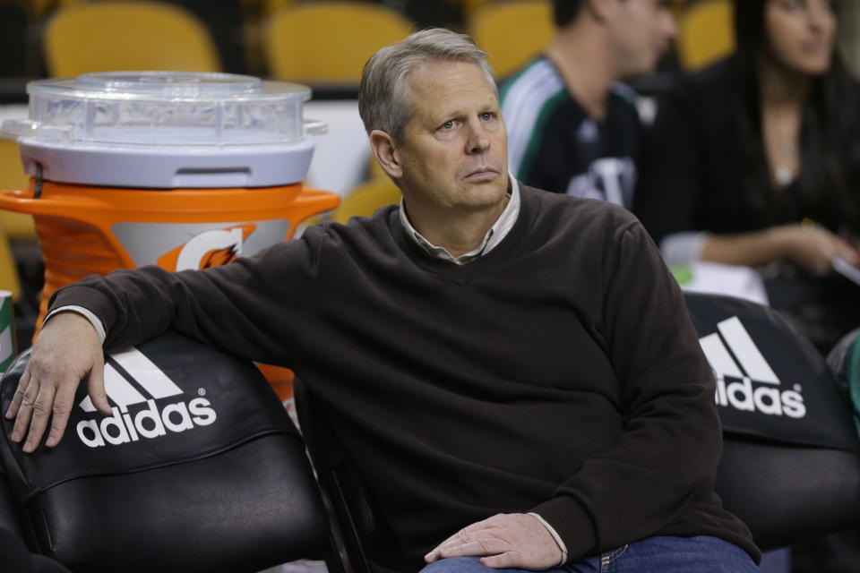 Danny Ainge's big plans in Boston are falling apart. (Getty)