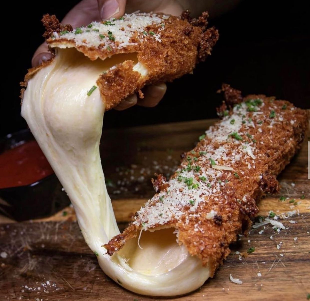 'The Big Cheese' one-pound mozzarella stick at The Brookdale.