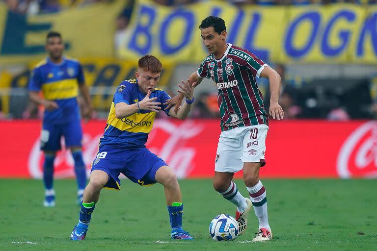 La juventud de Valentín Barco y la experiencia de Ganso, duelo en la final de la Copa Libertadores 2023 en el estadio Maracaná; Boca jugó su decimosegunda final y es el equipo que disputó más partidos decisivos en el torneo