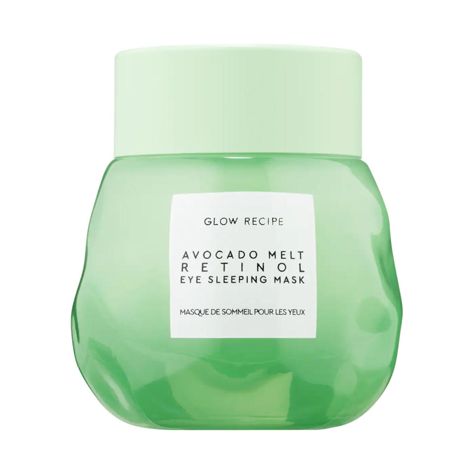 Glow Recipe Avocado Melt Retinol Eye Sleeping Mask. Image via Sephora