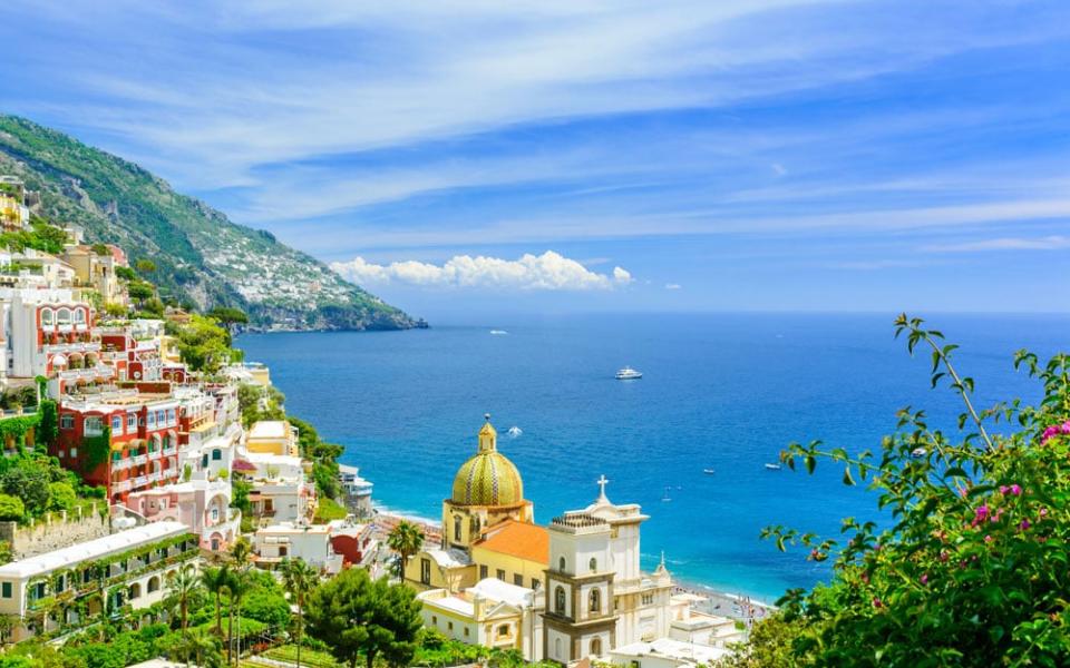 The Amalfi Coast is blessed with some of the world's most wonderful seaside scenery, from Positano (pictured) to secret fishing villages