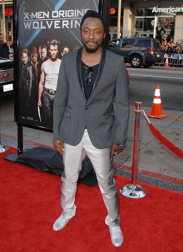 Wolverine LA Premiere 2009 Will.i.am