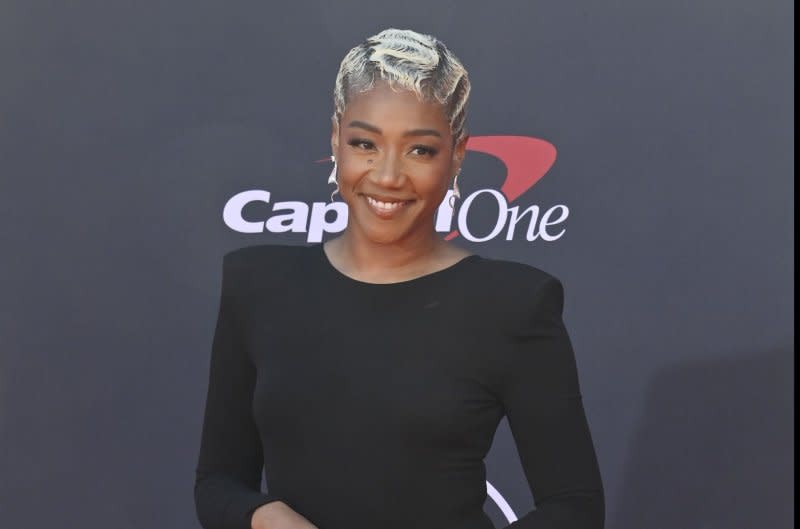 Tiffany Haddish has been arrested for allegedly driving while intoxicated for a second time in less than two years. File Photo by Jim Ruymen/UPI