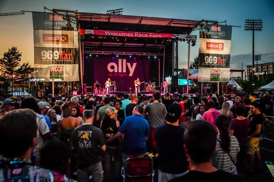 Live music entertainment is a big part of Circle K Speed Street.