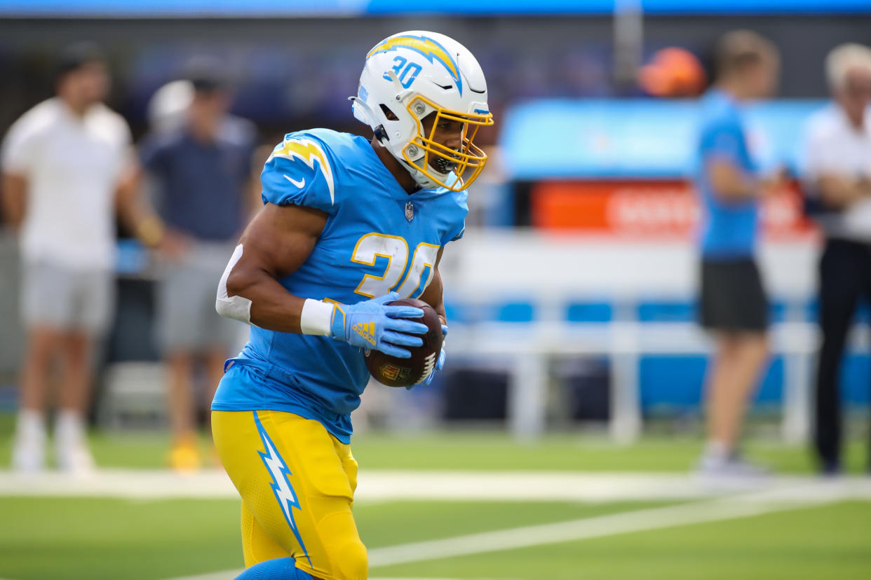 Los Angeles Chargers running back Austin Ekeler (30) 