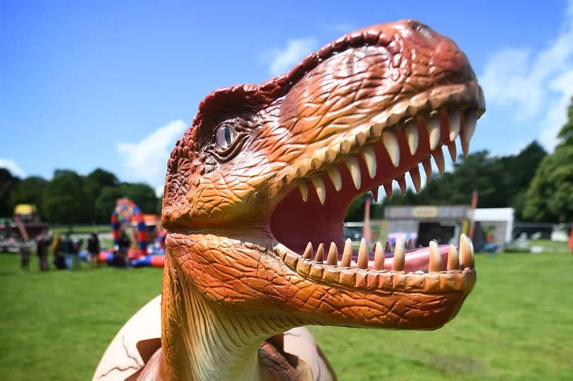 Last summer's Dinosaurs in the Park at Heaton Park