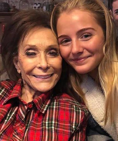 <p>Loretta Lynn/Instagram</p> Loretta Lynn and Emmy Russell