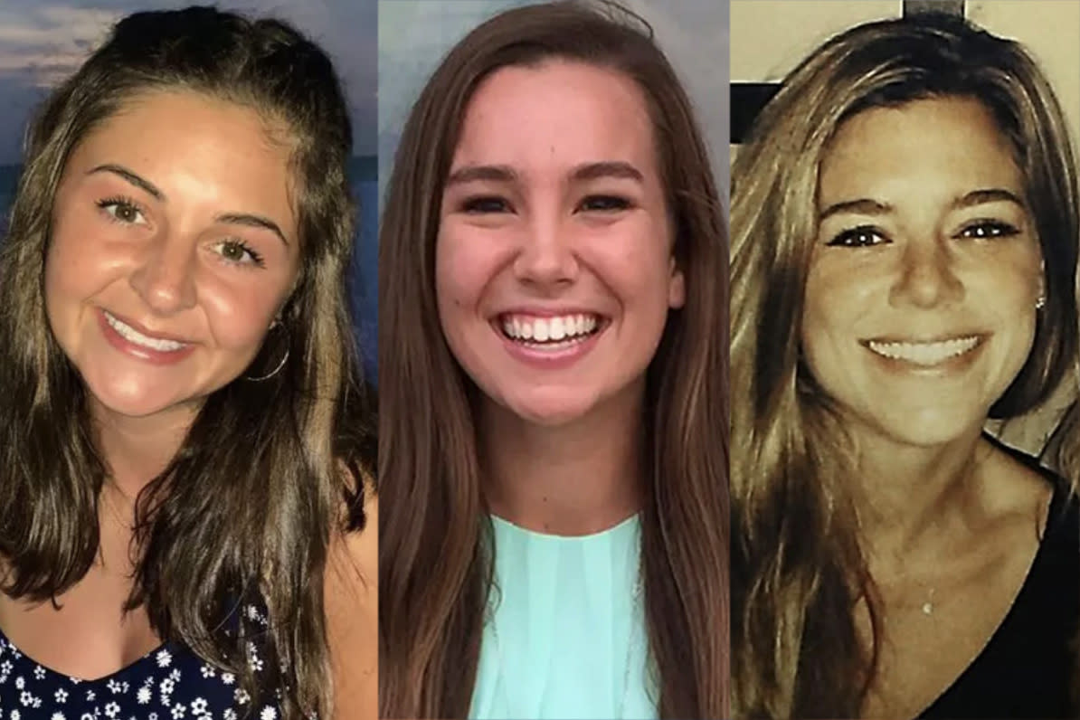 From left: Laken Riley, Mollie Tibbetts and Kate Steinle. 