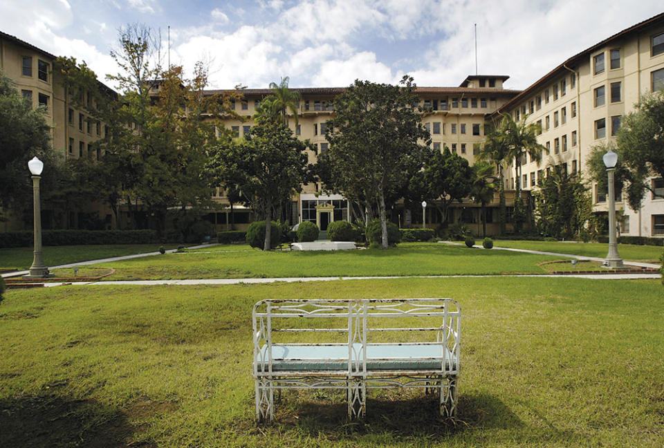 The Ambassador Hotel on Wilshire was demolished in 2005.