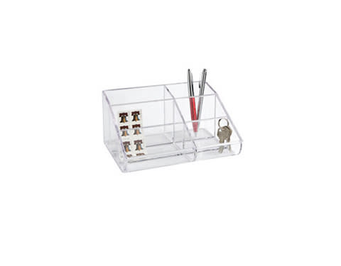 Container Store 6-Section Acrylic Organizer, $12.99, containerstore.com