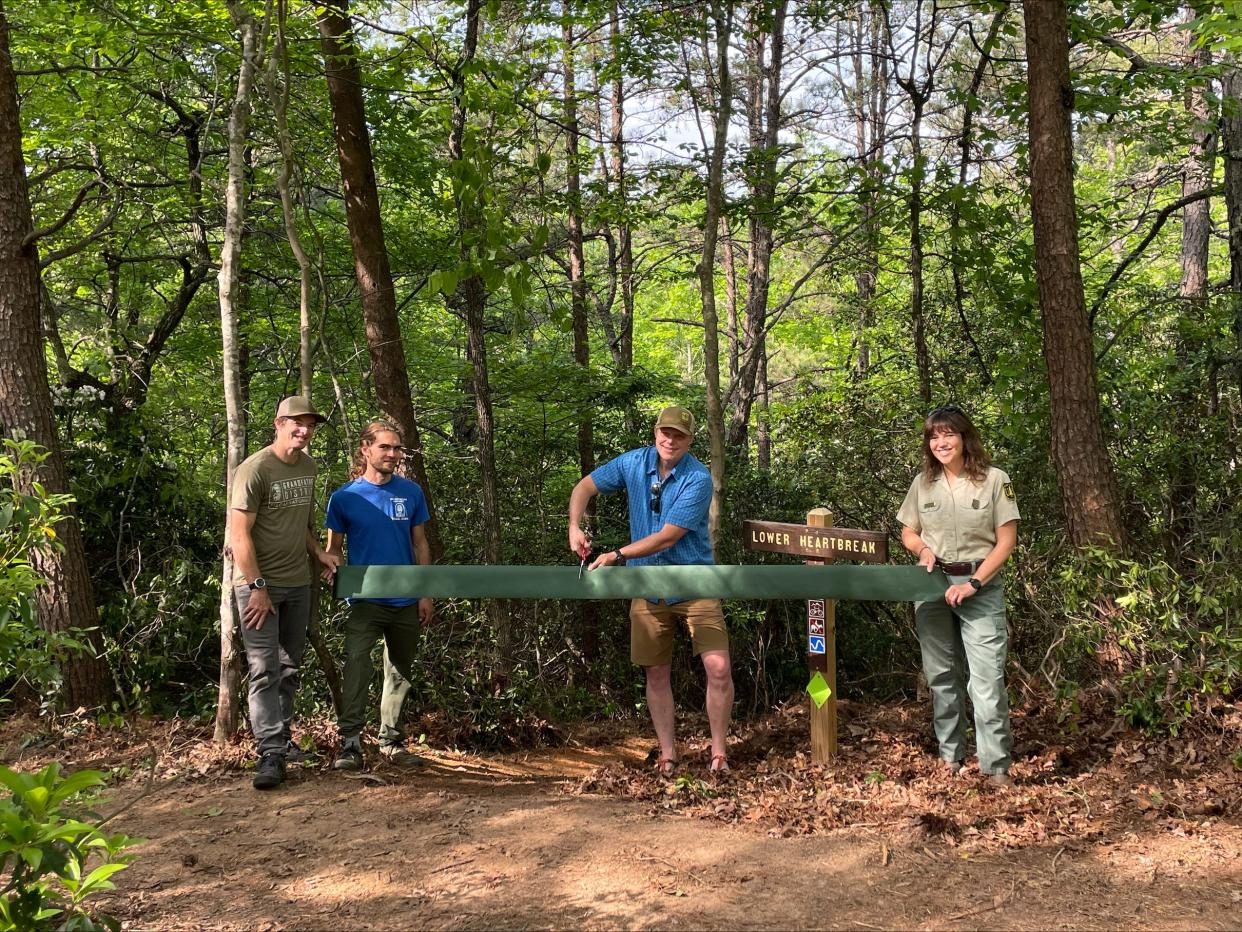 The grand opening of the Lower Heartbreak Ridge Trail took place May 3.