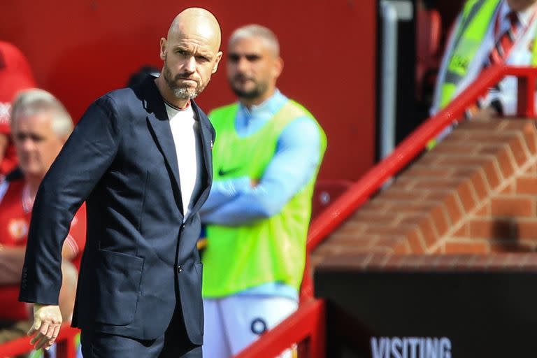 Erik ten Hag enderezó el rumbo del barco de Manchester United; ahora busca levantar títulos