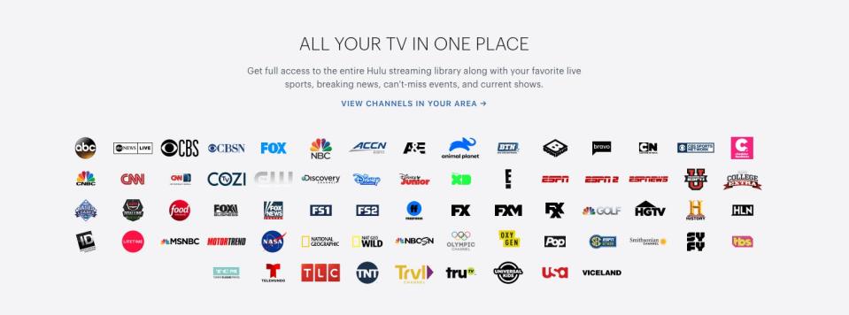 hulu tv channels