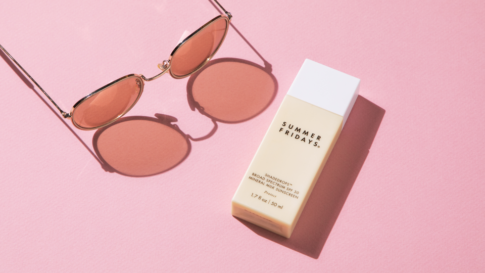 Whether you wear it alone or under makeup, the Summer Fridays ShadeDrops Mineral Milk Sunscreen is perfect for everyday wear.