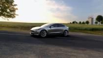 A Tesla Motors mass-market Model 3 electric car is seen in this handout picture from Tesla Motors on March 31, 2016. REUTERS/Tesla Motors/Handout via Reuters