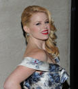 NEW YORK, NY - NOVEMBER 30: Megan Hilty attends the 2011 Rockefeller Center Christmas tree lighting on November 30, 2011 in New York City. (Photo by Jason Kempin/Getty Images)