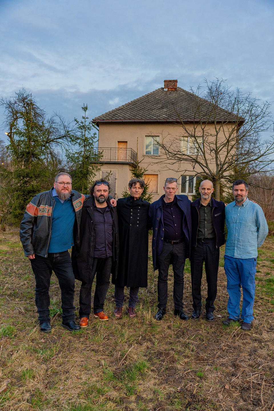 Director of the Auschwitz-Birkenau Memorial & Museum Piotr Cywiński, Co-Producer Bartek Rainski, Writer/Director Jonathan Glazer, Production Designer Chris Oddy, Producer Jim Wilson, Paweł Sawicki