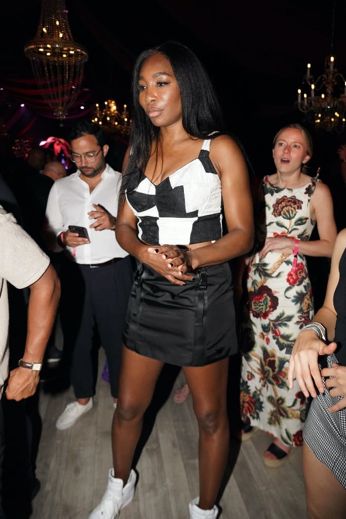 Venus Williams attends American Express Presents CARBONE BEACH by Major Food Group on Suday, May 8, 2022. - Credit: GETTY/Romaine Maurice