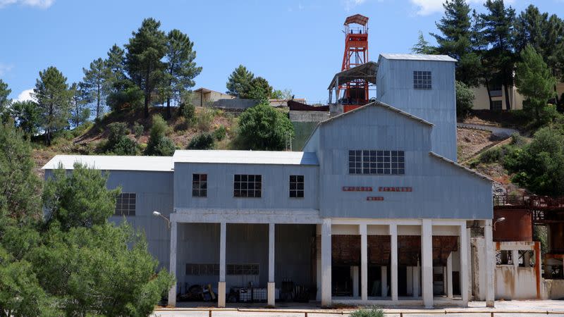 General view shows Sos Enathos mine in Lula