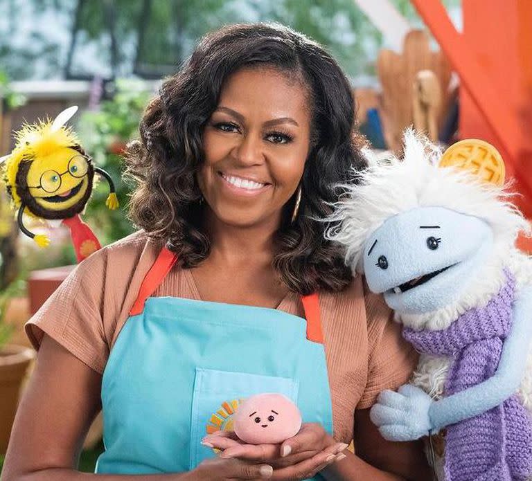 Protagonizada por Michelle Obama, Waffles + Mochi se estrenará el 16 de marzo en Netflix