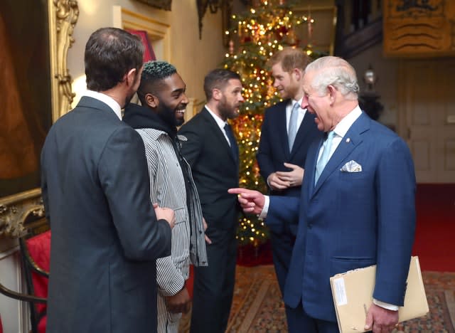 Charles with Tinie Tempah