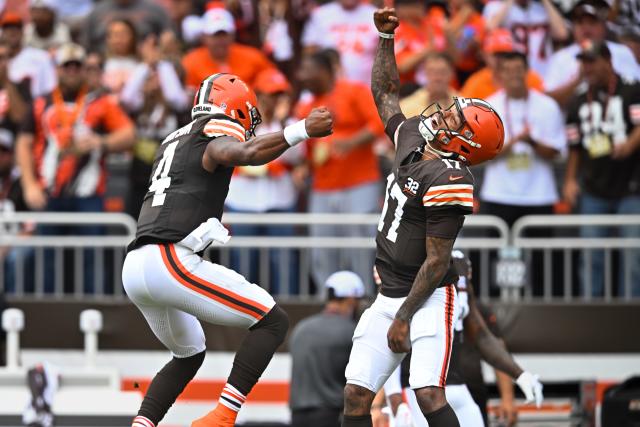 Cleveland Browns QB Deshaun Watson listed as questionable for game vs.  Ravens