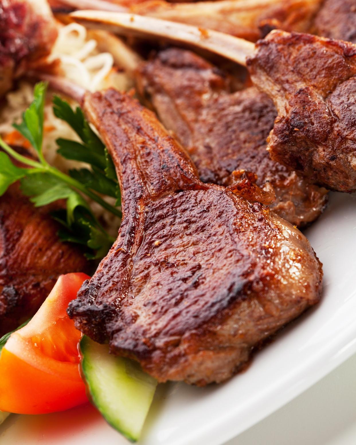 Coffee-Rubbed Lamb Chops