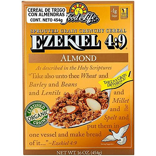 4) Ezekiel 4:9 Almond Sprouted Grain Cereal