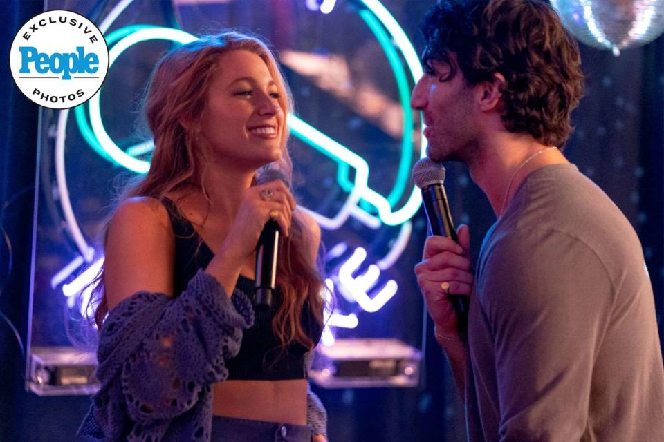 <p>Nicole Rivelli</p> Blake Lively and Justin Baldoni in 