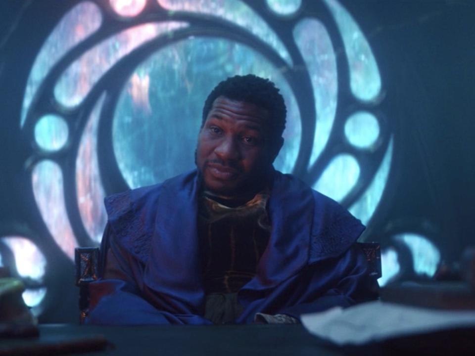 Jonathan Majors as Kang on the season one finale of "Loki."