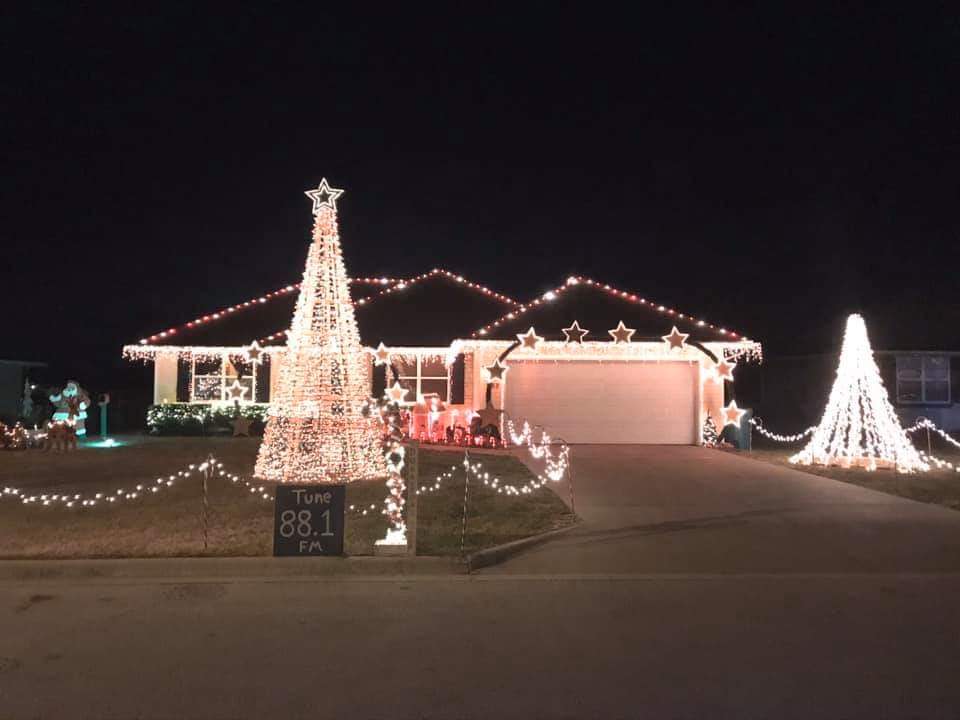 The Steinert Family Lights are back again this year with their bright display, located at 752 W. Apache St. in Republic. The display is on from 6-9 p.m. Monday through Thursday and 6-10 p.m. Friday through Sunday. Folks can tune in to radio station 88.1FM to enjoy holiday music. The Steinert family are hosting their sixth annual hot cocoa night on Saturday, Dec. 17 at 6 p.m. The event is free.