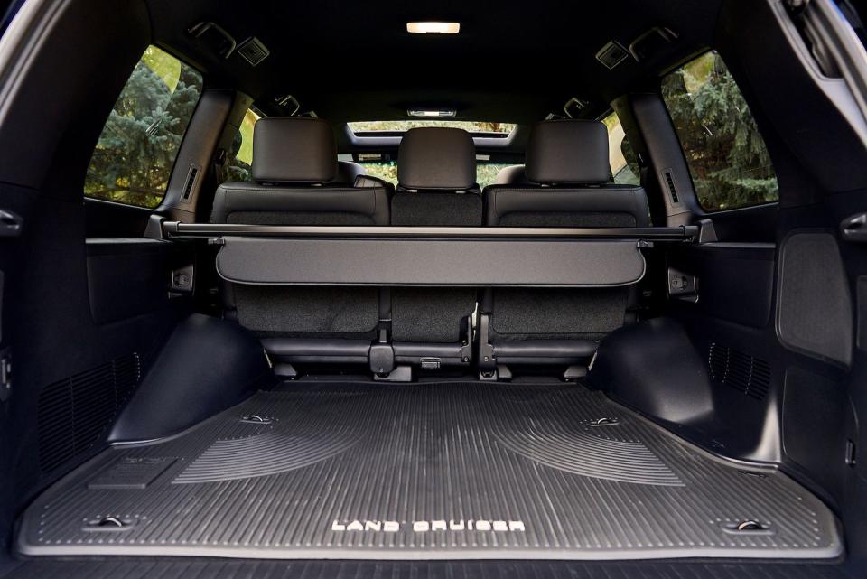 <p>To make room for more cargo, Toyota deleted the center-console cooler and the third row of seats, so the five-seat configuration is the only way you can get the Heritage Edition. All-weather floor mats and a cargo liner are provided, so you can drive off the dealer lot and straight toward your first adventure.</p>