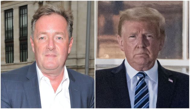 Piers Morgan and Donald Trump