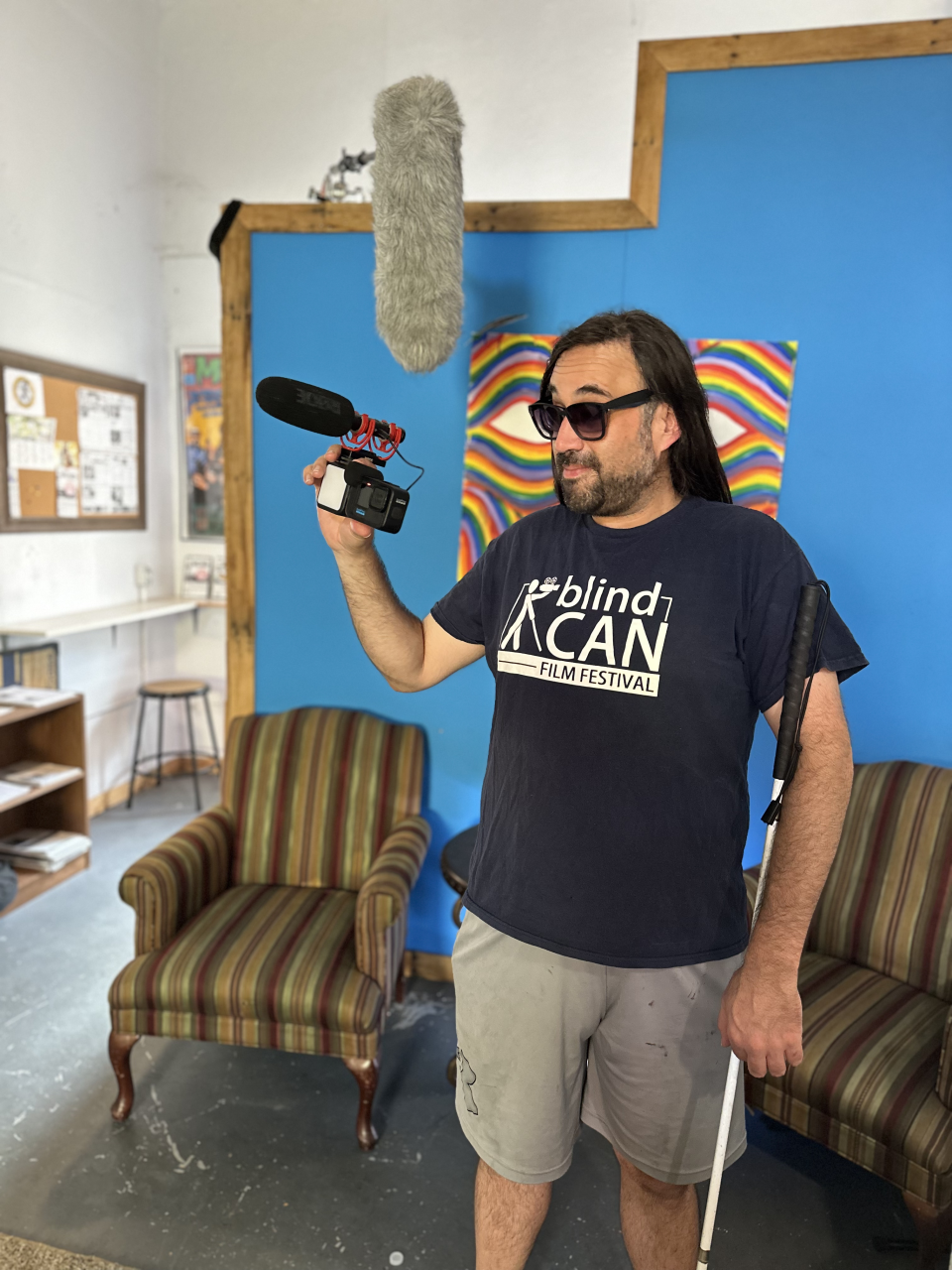Blind Can founder Ben Fox is organizing the Fourth Annual Blind CAN Film Festival, which will be held in Tallahassee starting with music on April 5 in the Arts District and a day of free films at the Challenger Learning Center on Saturday, April 6, 2024.