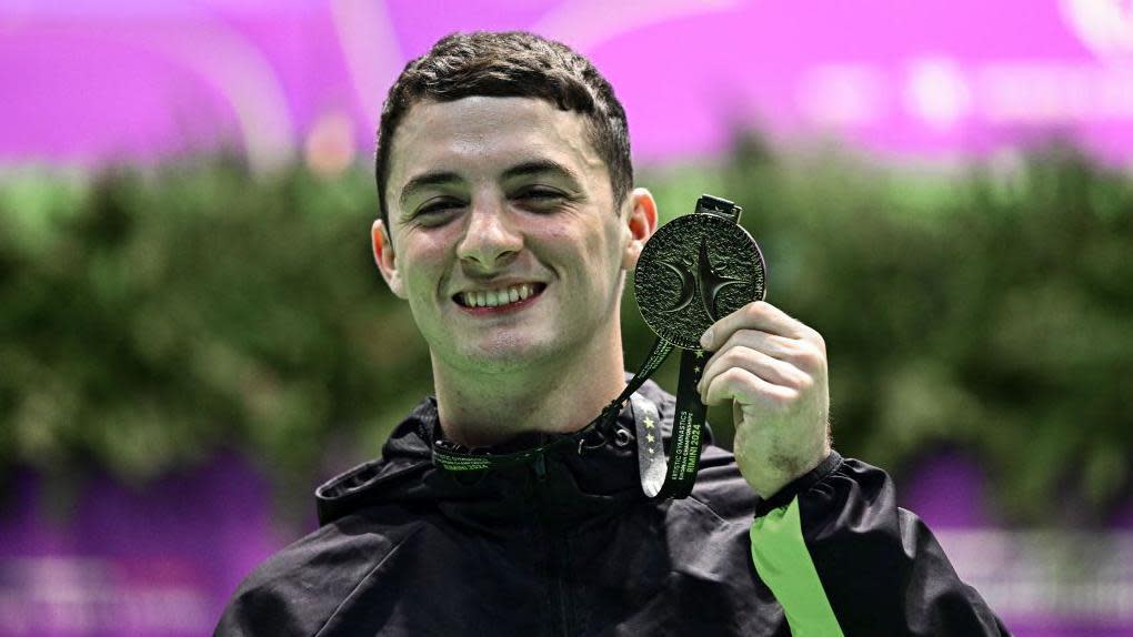 Rhys McClenaghan wins gold at European Championships