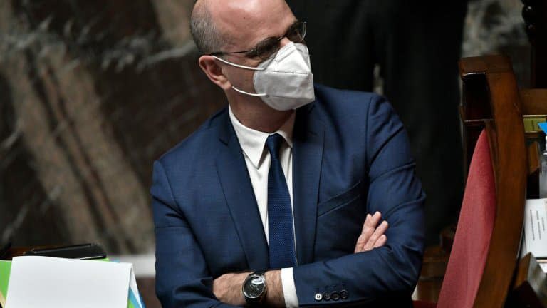 Jean-Michel Blanquer à l'Assemblée nationale, le 19 janvier 2021 - Stéphane de Sakutin 