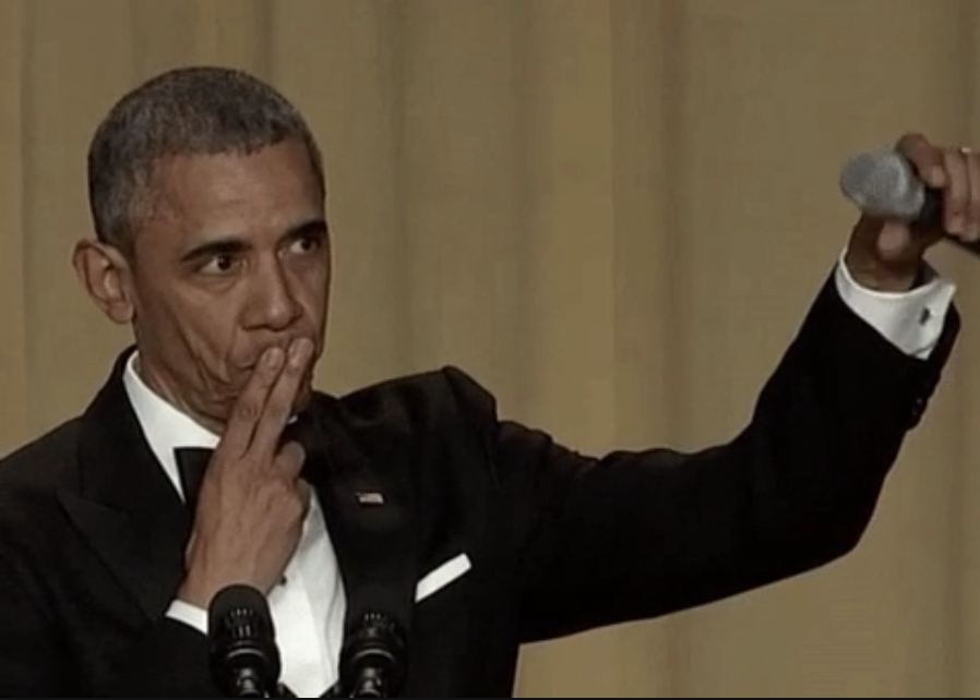 Closeup of Barack Obama