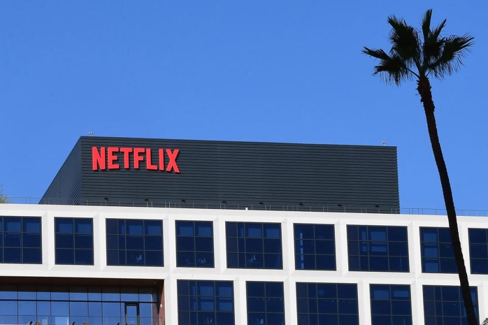 <div class="inline-image__caption"> <p>The Netflix building on Sunset Boulevard in Los Angeles.</p> </div> <div class="inline-image__credit"> Frederic J. Brown/AFP/Getty </div>