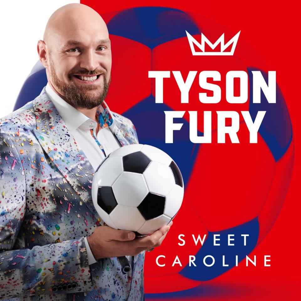 Tyson Fury’s song comes just in time for the 2022 World Cup (Warner Music)