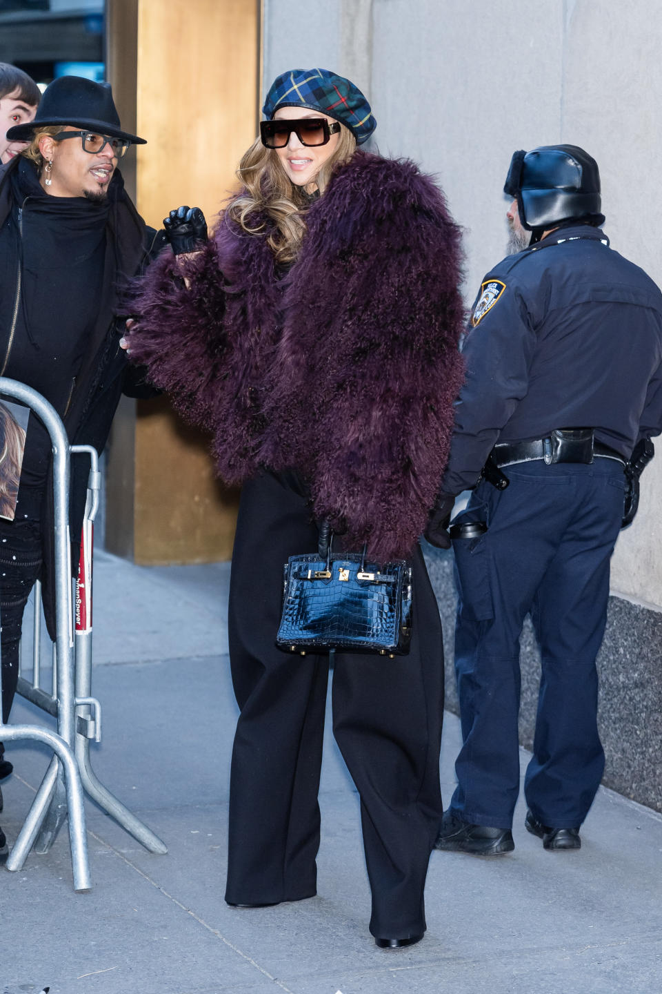Jennifer Lopez made three outfit changes while appearing on The View in New York City 2024