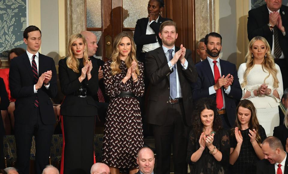 Tiffany Trump Sets Twitter Buzzing Over State Of The Union Outfit Color Choice