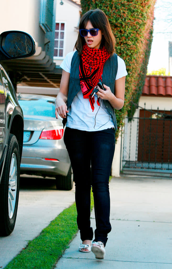 Alba Jessica Red Scarf