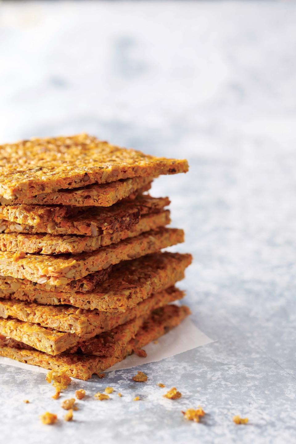 Nutty Carrot Flatbread