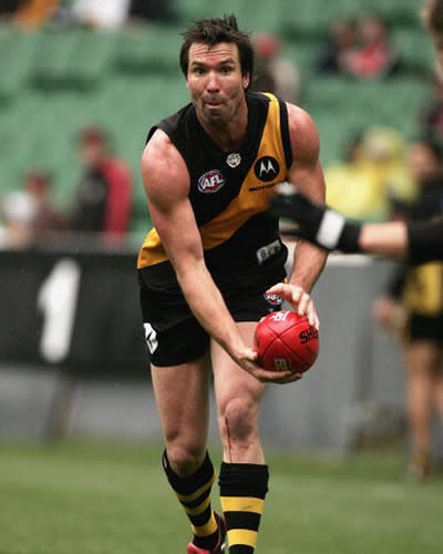 <p>Richmond captain Wayne Campbell once got so carried away in celebrating a Justin Blumfield goal against Geelong that he ended up rupturing his Achilles tendon and missed the rest of the season.</p>